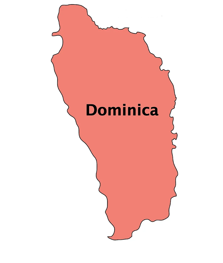 نقشه کلی دومینیکا